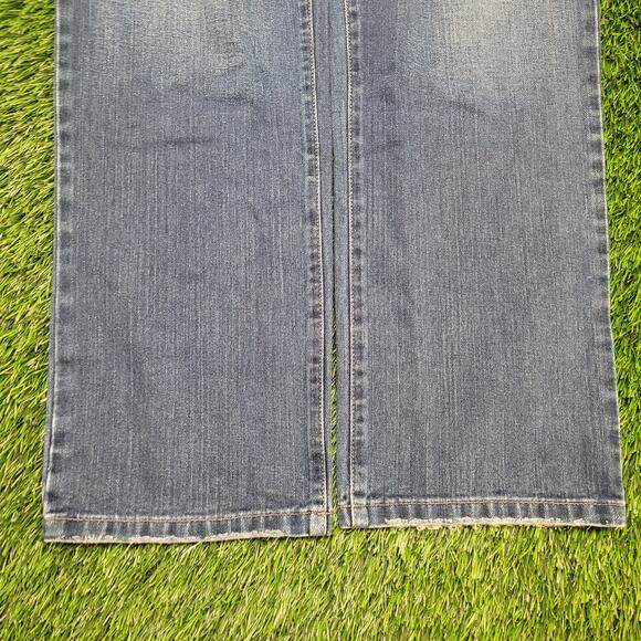 Y2K Tommy Hilfiger Boyfriend Jeans Womens 14 Long High Waisted Denim - Picture 3 of 11